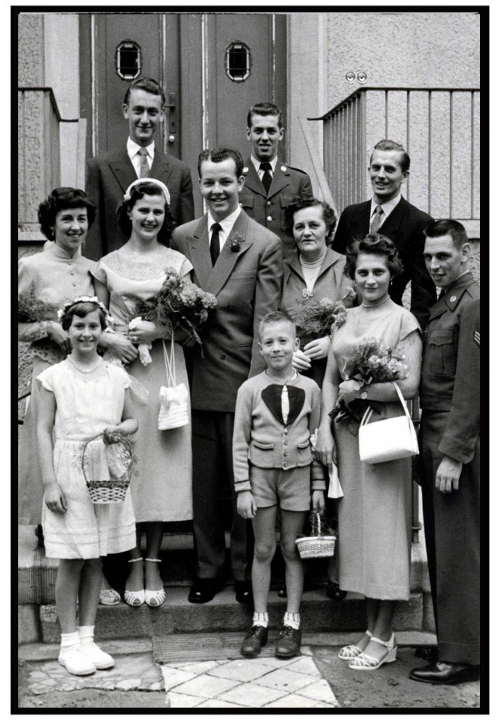 1954 Berlin Ulla and JJs Wedding Reception