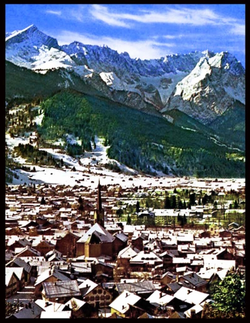 1966 Garmisch, Germany, Zugspitze 